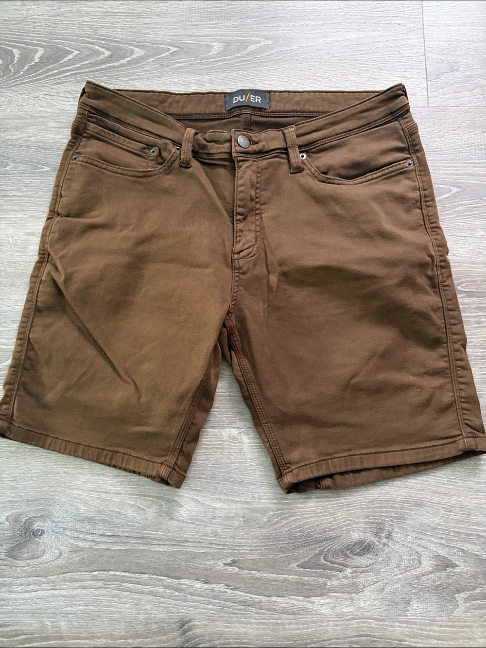 DU/ER  slim fit shorts